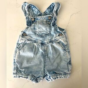 Baby Denim Overalls with Frills!
